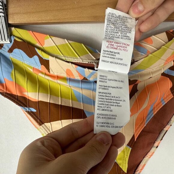 Roxy Womens Floral Print Bikini Bottoms Swimwear Size Small Multicolor - Picture 7 of 16